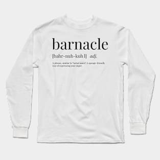 Barnacle Definition Long Sleeve T-Shirt